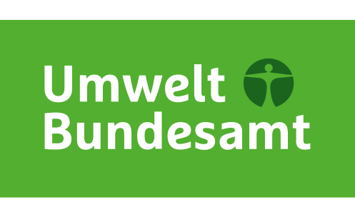 Das offizielle Logo des Umweltbundesamtes. Das Umweltbundesamt ist eine nachgeordnete Behörde des Bundesumweltministeriums.